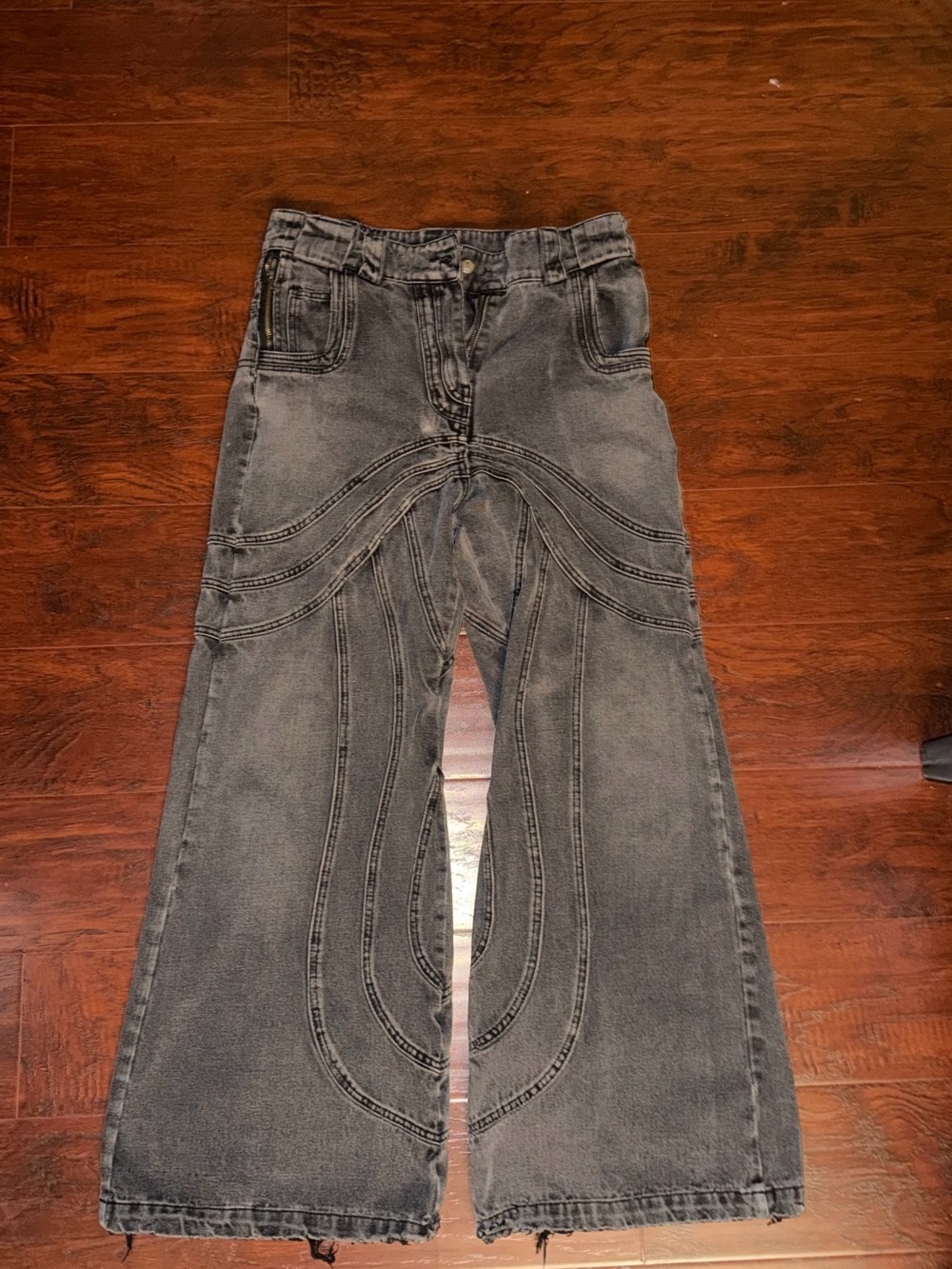 no faith studios wave denim